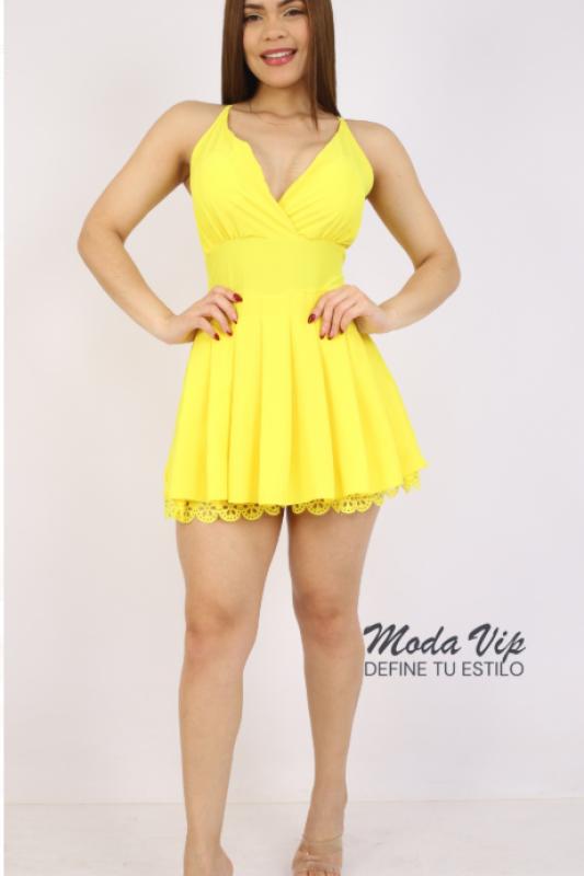 vestido short gala